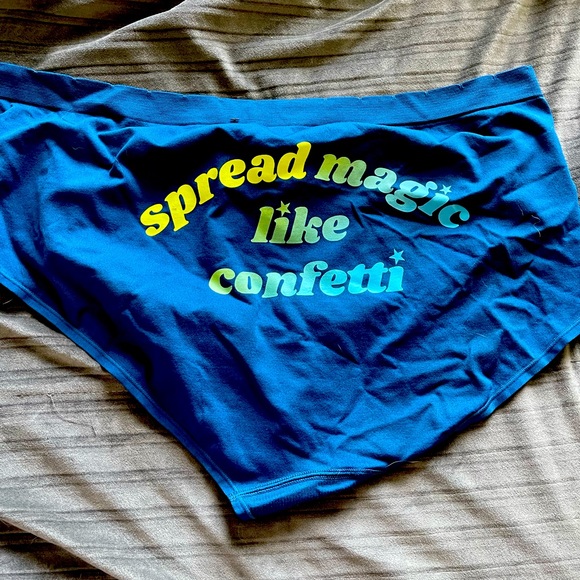NWT- TORRID PANTIES.  Size 4.  Spread Magic like Confetti panties. - Picture 1 of 2
